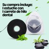 Hilo Dental de Carbón de Bambú con Carrete Reemplazable Sabor