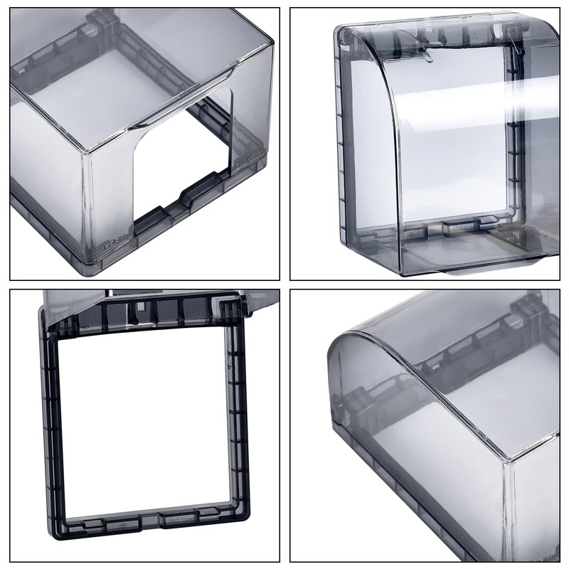 Waterproof Switch Cover, 7.5 Height, Bathroom Socket Protector, Safety Socket