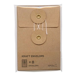 Midori Craft enberoppu Vertical Rope Brown Set of 8