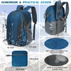 Hiking Backpack 40L Lightweight Packable Camping Backpack Waterproof Travel Daypack