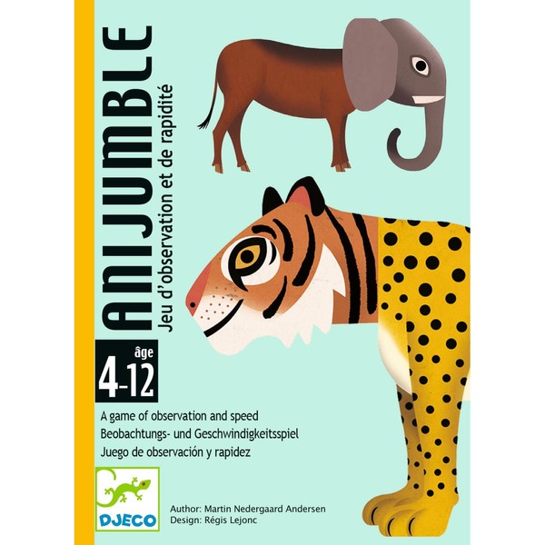 DJECO Card Games anijumble