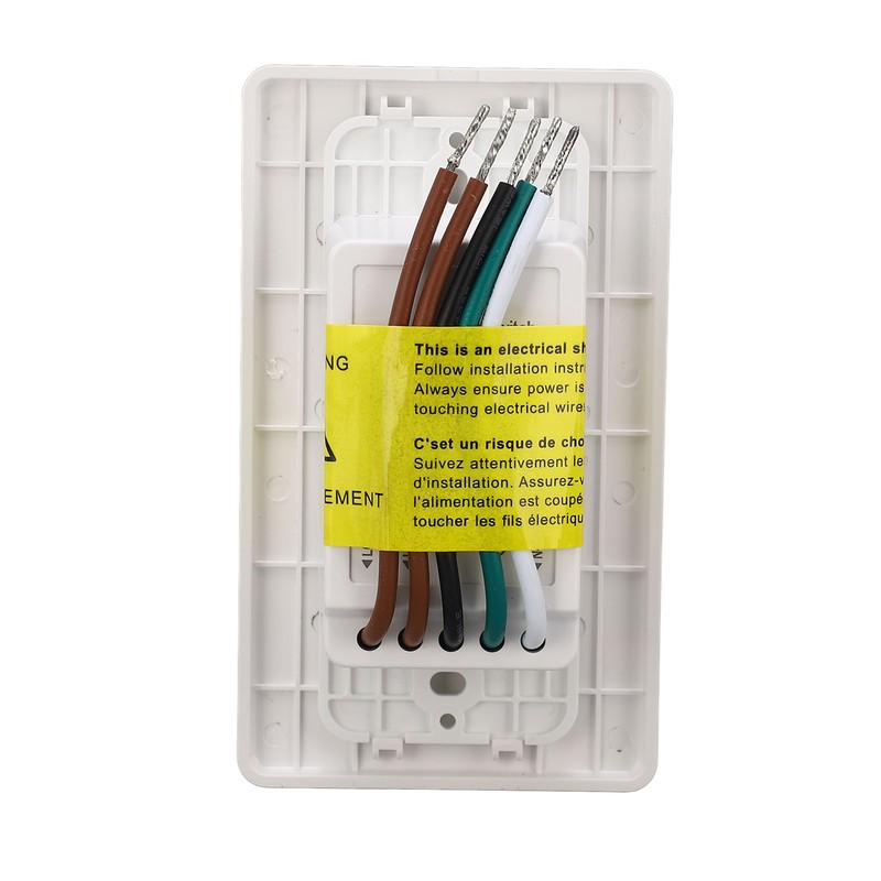 Smart Wall Switch 2 Gang Touch Glass Panel Support Voice