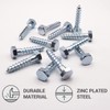 SKIR'CO (Pack of 25) DIN 571 Galvanised Steel Hex Head