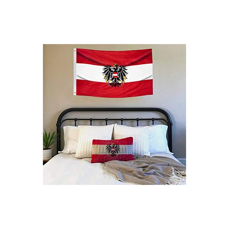 DANF Austria Flag 3x5 Foot Austrian National Banner