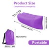 Inflatable Couch Lounger Sofa for Camping, Beach, Outdoor - Lightweight
