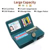 SENDEFN Wallets for Women Leather Credit Card Holder with RFID