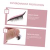 Healvian Eyeliner Strip Sticker False Lashes 4 Pairs Women Men