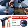 Mini Cordless Polisher for Car Detailing, 13PCS Kit with 5