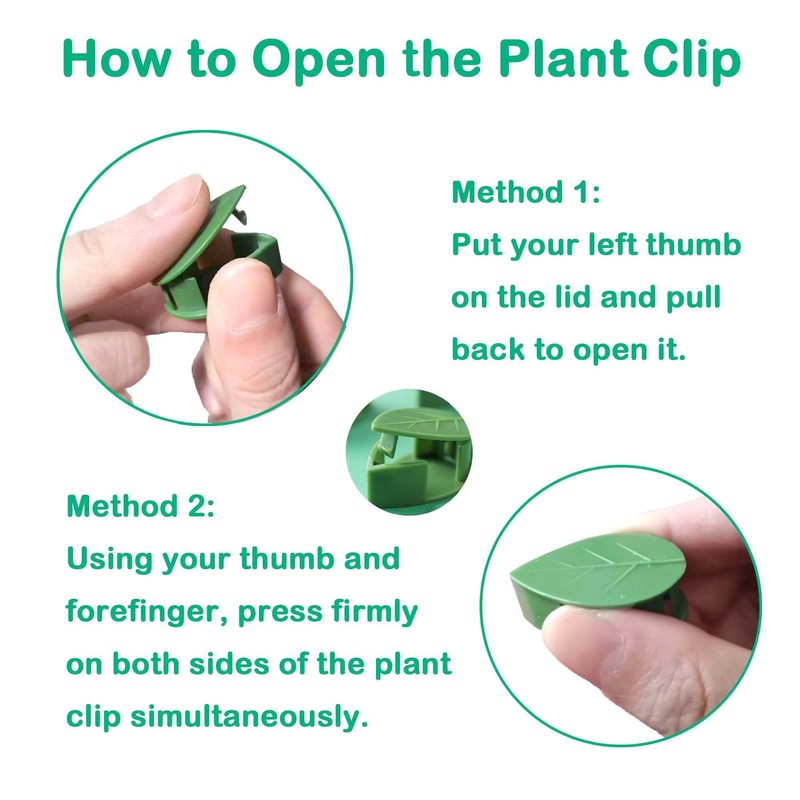 Plant Climbing Wall Fixture Clips, 100Pcs Self-Adhesive Plant Fixer Wall