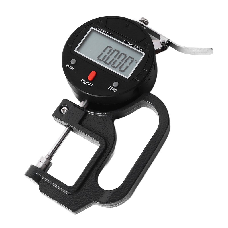 Digital Thickness Gauge High Accuracy Electronic Micrometer Thickness Meter 0.0005in