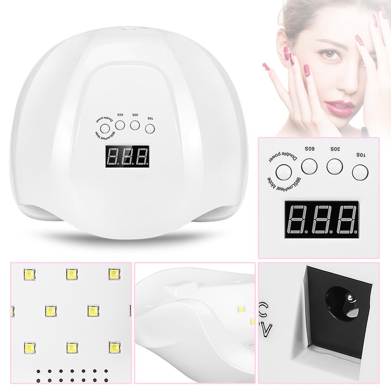 54W SUN X UVLED Nail Lamp Dryer Machine for Nail