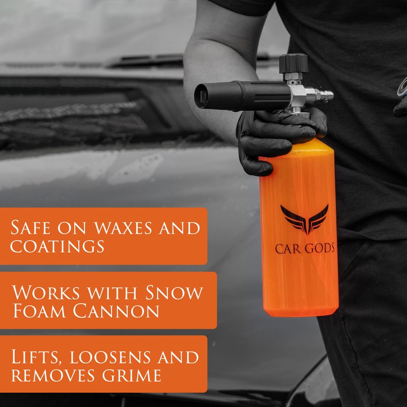 Car Gods Snow Foam Cannon/Lance - High Density Foaming Capabilities