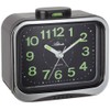 Atlanta 1940–7 Analogue Quartz Alarm Clock Black