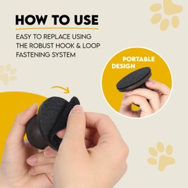 AnimoGoods Dog Nail File, Cat Nail File, Dog Nail File Board - Stress-Free Nail Filing for Dogs, Nail File for Dogs, Dog Scratch Pad for Nails, Made from 100% Real Wood