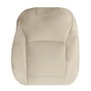 UINIEBOOM Driver Perforated Leather Top Back Seat Cover, Replacement Tan