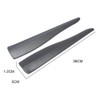 iSpchen Bumper Protector Car Front Bumper Spoiler Lip Anti-Collision Rubber