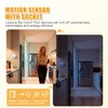 ASOFTY Motion Sensor Switch with Outlet, PIR Wireless Motion Sensor
