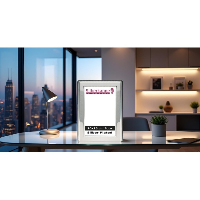 SILBERKANNE Frankfurt Picture Frame 10 x 15 cm Photos Premium