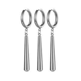 Hoop Earrings, Popular, Stainless Steel, 18G: Rock Punk Simple, Cartilage Earrings, Earrings, Single Ear, Binaural, Cosplay, Unisex Gothic Fashion Accessory, Cotton Stainless Steel