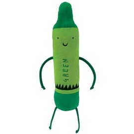 MerryMakers The Day The Crayons Quit Green Plush Toy,0 months to 100 months 12-Inch