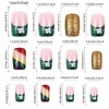 24Pcs St. Patrick's Day Press on Nails Square Short Shamrocks