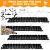 Nuanchu 12 Pieces Cat Deterrent Mat Cat Repellent Mat with