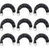 Boao 9 Pieces Beard Bandana Beard Covers Facial Beard Apron
