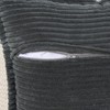 Madizz Dark Grey Corduroy Throw Pillow Covers 18x18 inch with