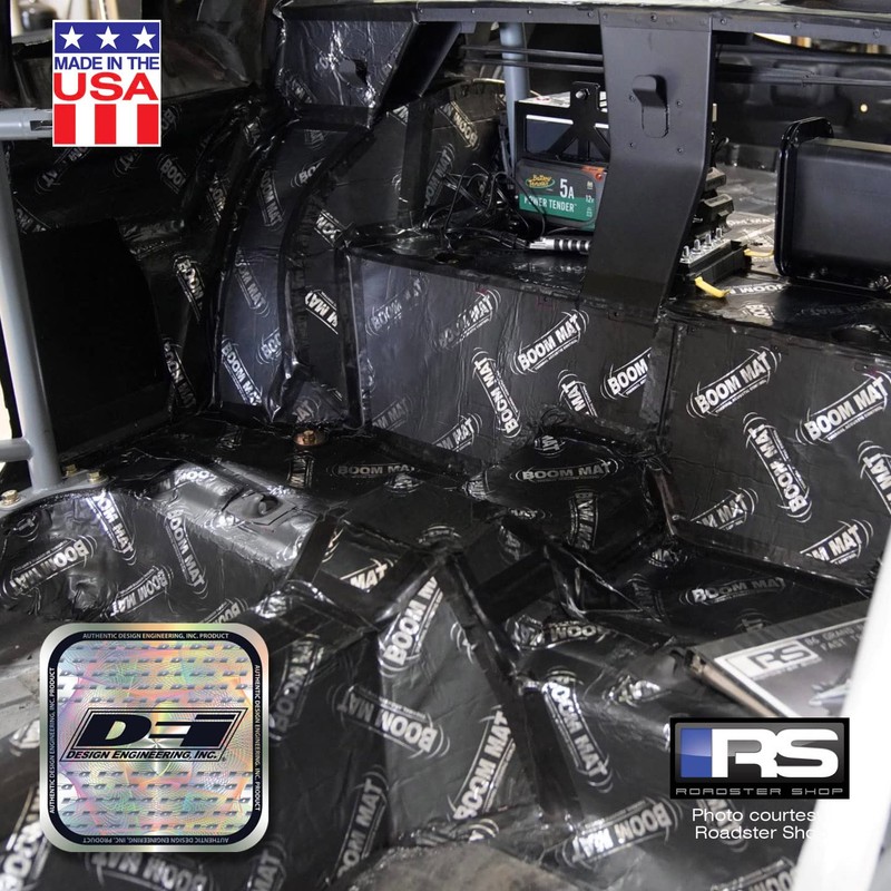 Design Engineering 050202 Boom Mat Sound Damping Material with Adhesive