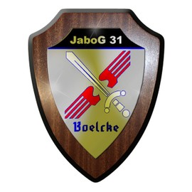 Coat of Arms/Wall Shield/Crest – Hunting Bomber Squadron 31 Boelcke Federal Armed Forces Soldiers Military Airforce Heer # 8368