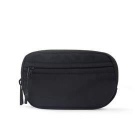 AdiStylinno Womens Wallet, Nylon Keychain Wallet Zipper Card Case Wallet, Ladies Coin Purse Pouch with ID Window (Black)