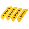 X AUTOHAUX 4pcs Car Door Reflective Sticker Open Warning Safety