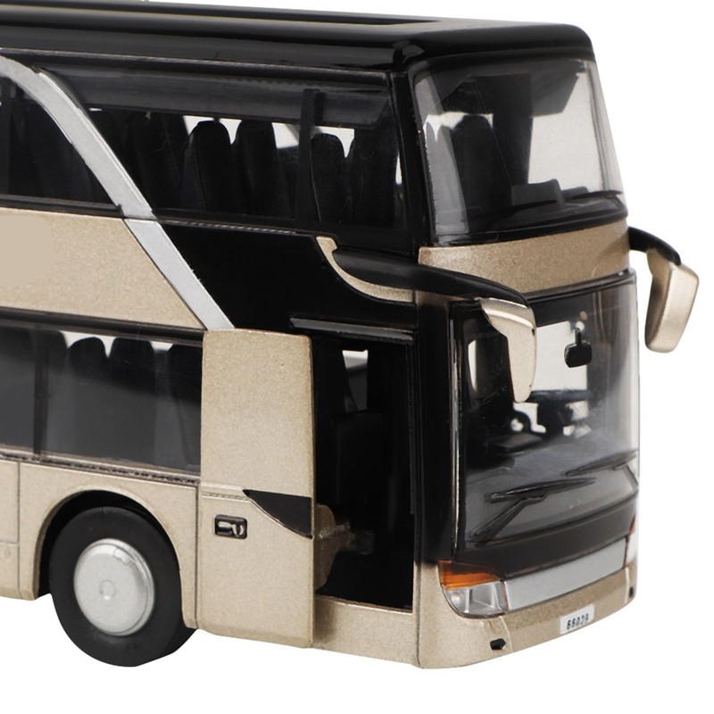 Electric 1:32 Alloy Doubledecker Bus Model Toy with Light Music