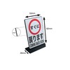 Immediately Back Desktop Plate Sign | Size: 82x53mm | Japanese/English