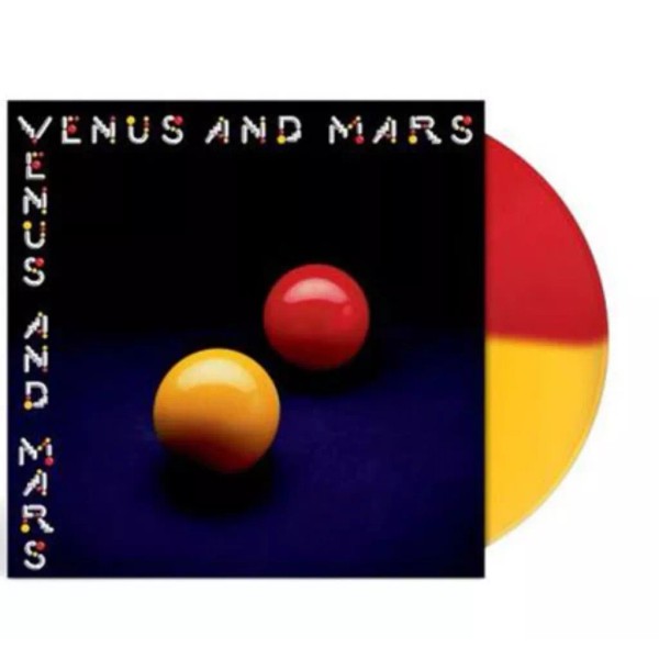 Wings: Venus And Mars Ltd Edition 180g Red/Yellow Vinyl +