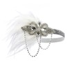 Great Gatsby Headpiece Flapper Headband Elegant Tea Party Flapper Accessories