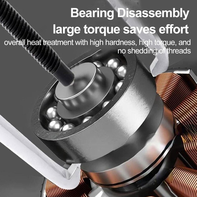 Tokaneit Two-jaw gear bearing puller, bearing puller made of carbon