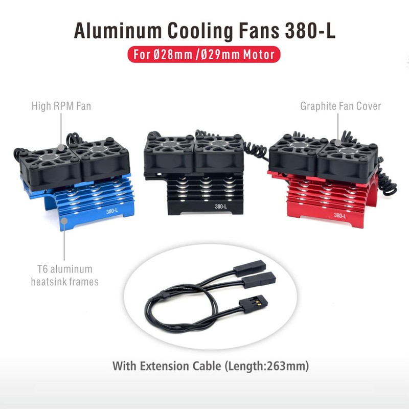 Brushless Motor Cooling Fan 8.4V 32000RPM Strong Heat Dissipation Brushless