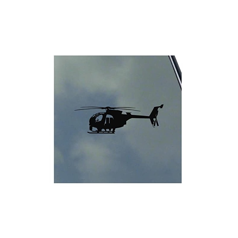 MH-6 or AH-6 Little Bird Pilot Side Vinyl Sticker Decal