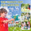 EagleStone Eaglestone Bubble Guns for Toddlers 2 Packs, LED Light