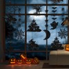 Halloween Bat Spider Hanging Kit, 12 Pieces Halloween Ornaments Black