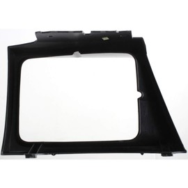 For Ford Econoline Van 1997-2002 Headlight Bezel Driver Side | w/Sealed Beam | Silver | Replacement For FO2512158 | 615343332390, F7UZ13064AAA