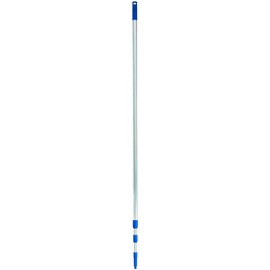 Ettore 43012 Extension Pole, 12', Silver, Blue