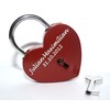 Love Padlock with Engraving Large 60 x 45 mm Padlock