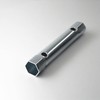 LADEPROS Tubular Socket Spanner Set 8 Pieces 6-22 mm Double-Sided