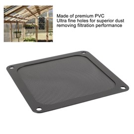 PC Fan Dust Filter, 4 Pieces, PVC, 120 x 120 mm, Computer Fan Filter Grille with Screws, Magnetic Frame, PC Fan Dust Net, PC Cooler Filter, Dustproof Computer