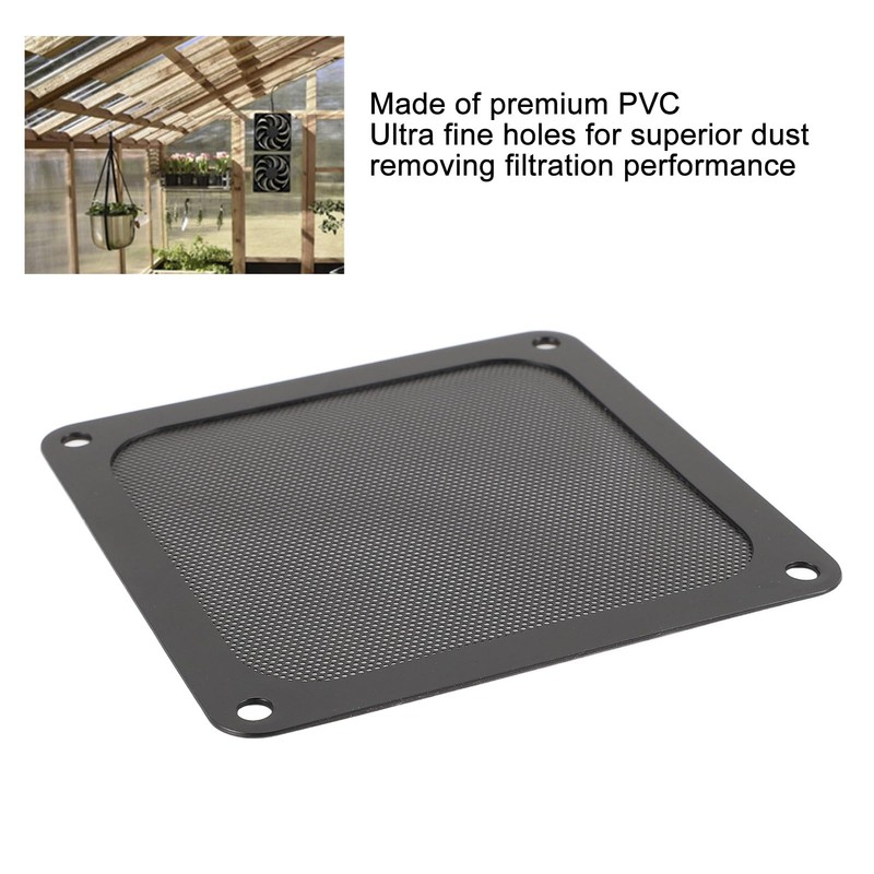 PC Fan Dust Filter, 4 Pieces, PVC, 120 x 120
