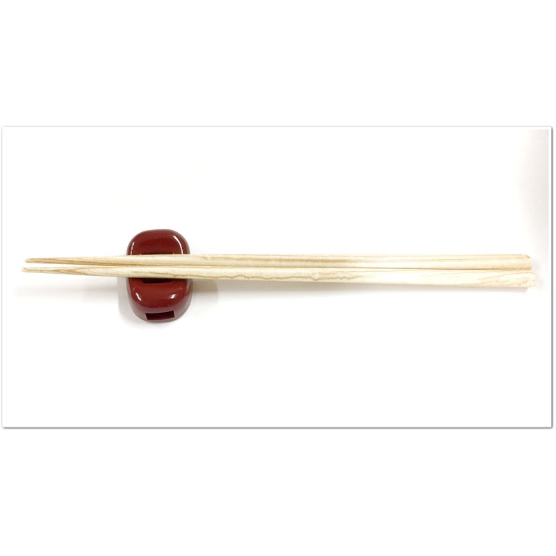 Industrial Chopstick Rest Beans Chopsticks Stop Unisex [Vermillion] Pack of