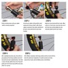 CO2 Bicycle Pump Inflator Compatible with Presta/Schrader, Bicycle Tyre Pump