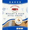 Sami's Bakery Millet & Flax Plain Chips, Pack of 4